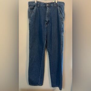 Craftsman Men's Blue Denim Carpenter Jeans Size 34x32